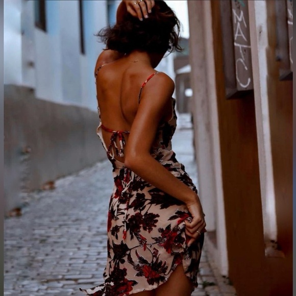 Rat & Boa Cerretti Dress XS Floral Print Women's Dress - Picture 2 of 4